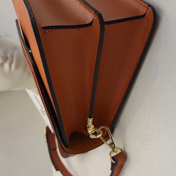 Roberto rossi leather tophandle bag x12 zucca s29 Italy - Picture 5 of 17